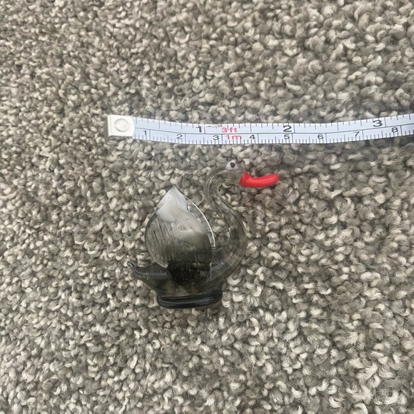 Vintage Blown Glass Mini Swan Bird‎ - Picture 3 of 11